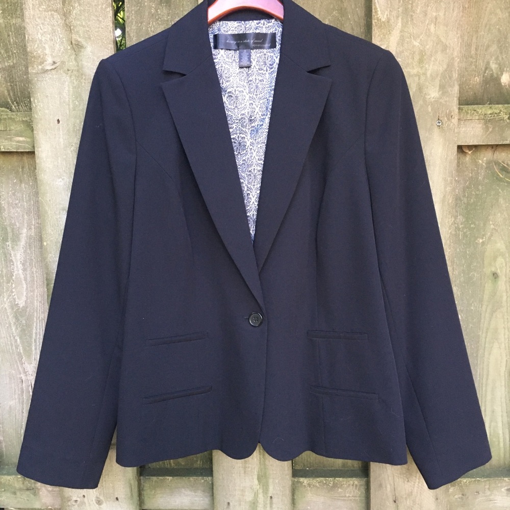 Apostrophe Blazer, Black